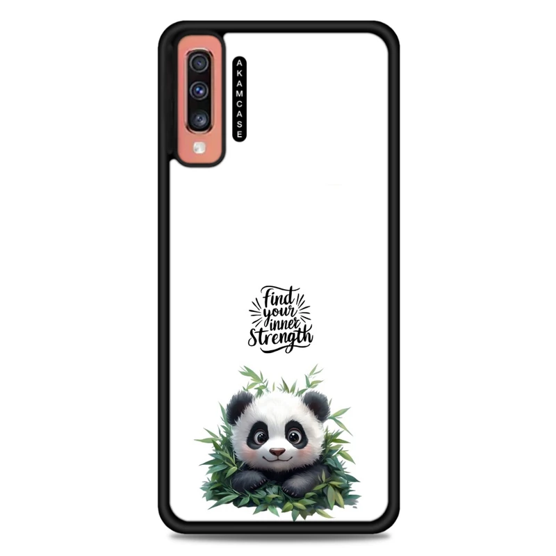 کاور آکام مدل AMC-WSGA70-ANIMALS QOUTES-16 مناسب برای گوشی موبایل سامسونگ Galaxy A70