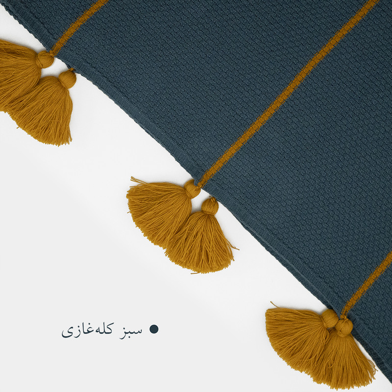 شال مبل و تخت مدل زبرا سایز 140x180 سانتیمتر