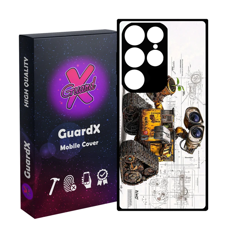 کاور گارد ایکس طرح Wall E مدل 10922 مناسب برای گوشی موبایل سامسونگ Galaxy S24 Ultra
