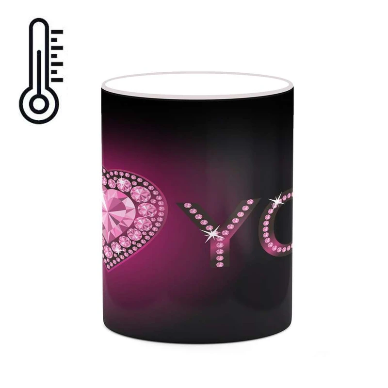 ماگ حرارتی کاکتی مدل Love کد mgh20683