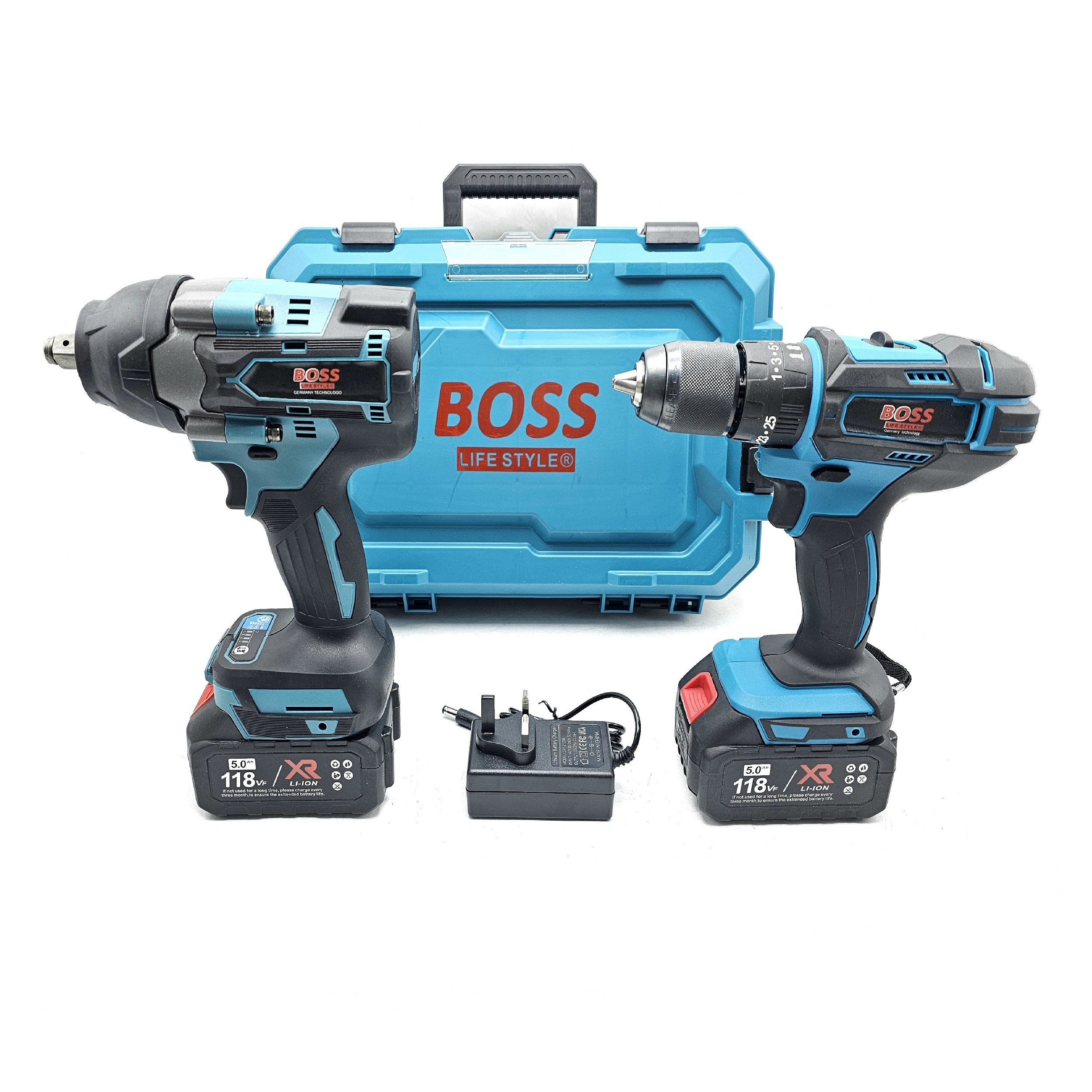 دریل چکشی و بکس شارژی براشلس باس مدل LIFE_STYLE مجموعه 2 عددی دریل چکشی و بکس شارژی براشلس باس مدل LIFE_STYLE مجموعه 2 عددی