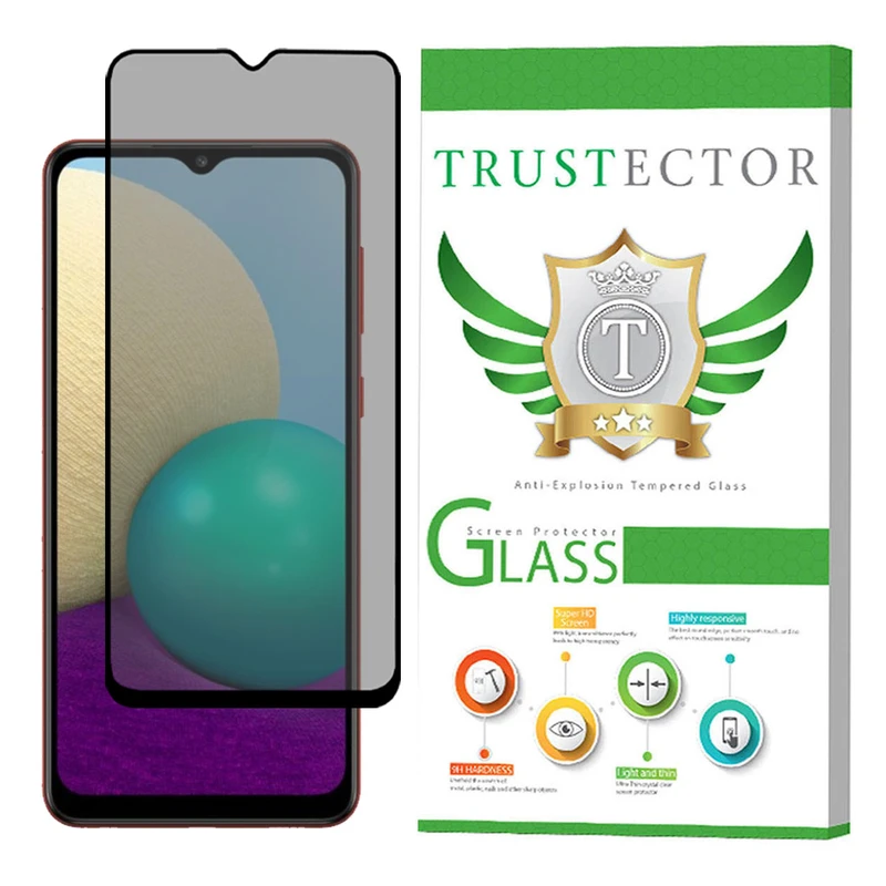 محافظ صفحه نمایش سرامیکی تراستکتور مدل CRP مناسب برای گوشی موبایل سامسونگ Galaxy A02