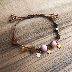 دستبند نقره زنانه مدل برگ کد SH136