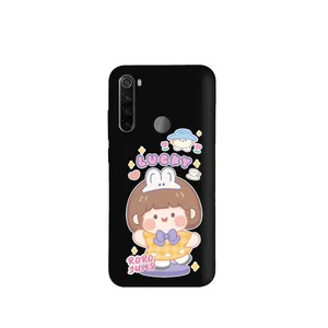کاور طرح دخترانه کیوت کد m2789 مناسب برای گوشی موبایل شیائومی Redmi Note 8