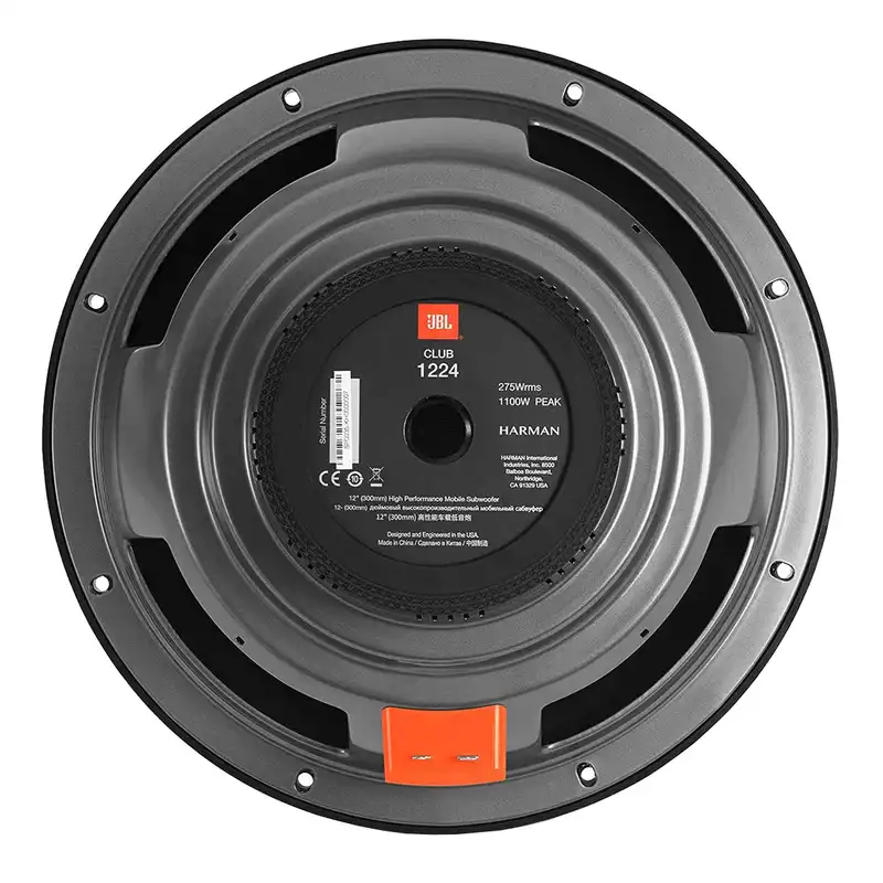 ساب ووفر خودرو جی بی ال مدل Club 1224