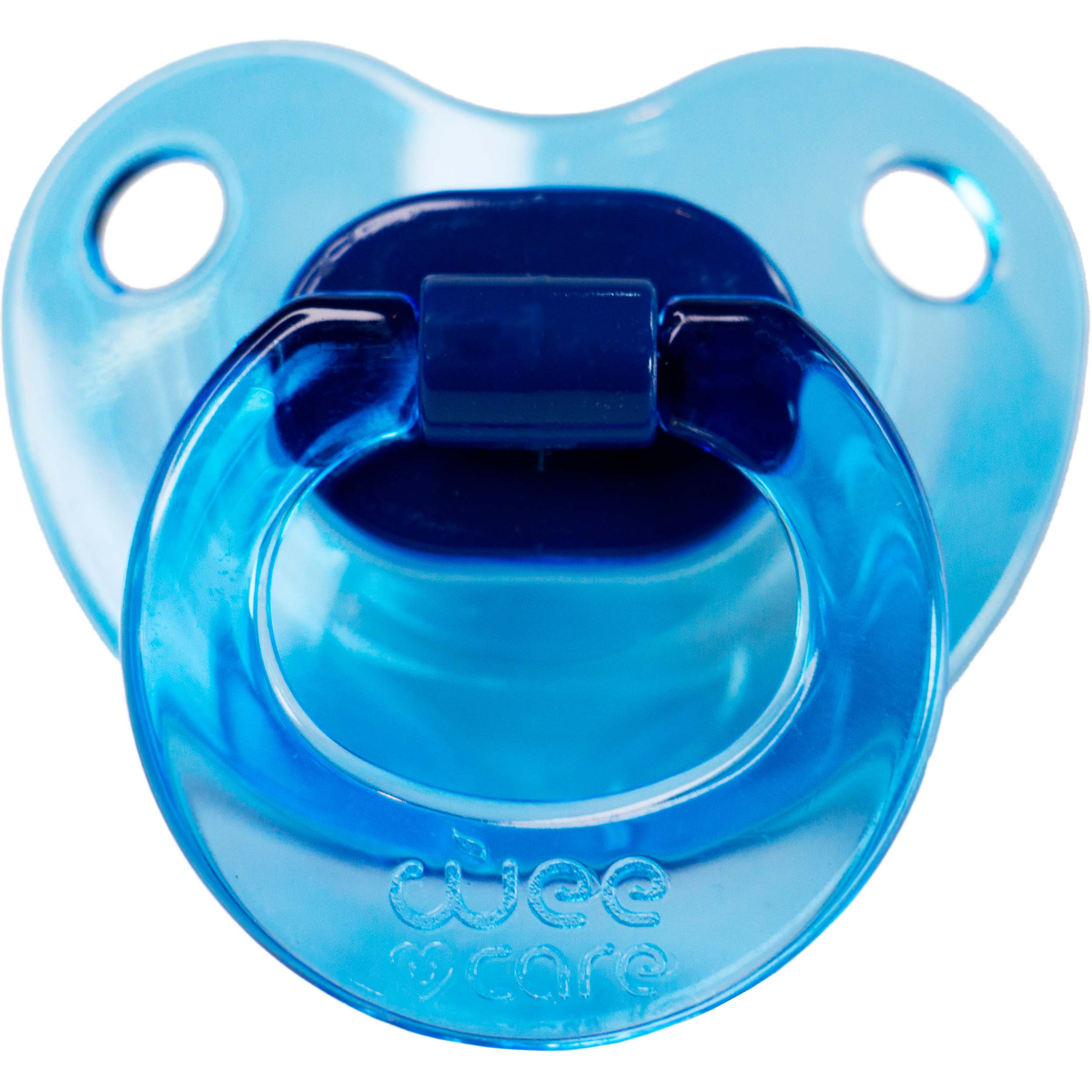 پستانک ارتودنسی وی کر مدل دسته دار fancy شفاف سایز 0-6 ماه کد p107