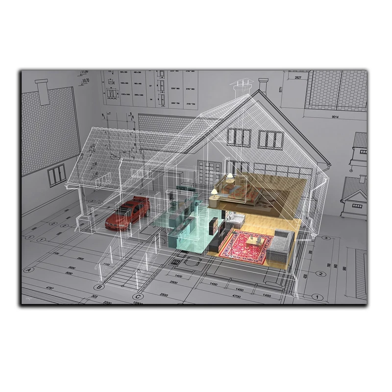 تابلو شاسی بکلیت طرح نقشه کشی و معماری مدل SH-S1556