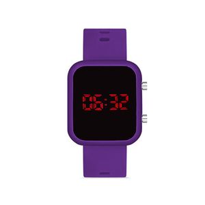ساعت مچی دیجیتال زنانه مدل jelly-Purple
