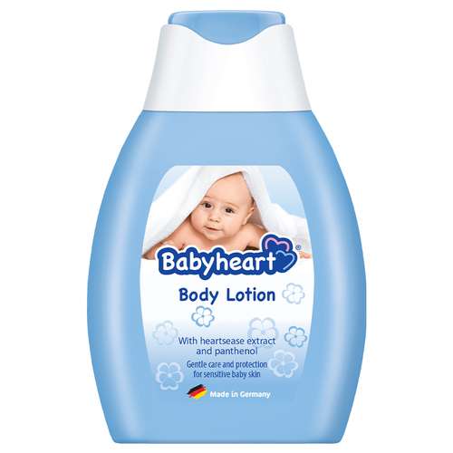 لوسیون بدن کودک بیبی هارت مدل panthenol حجم 250 میلی لیتر