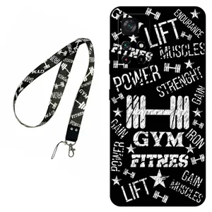 Megafone Gym 0010 Cover For Xiaomi Poco M4 Pro 5G Mobile Neckband 