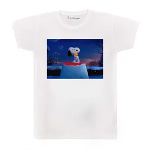 تی شرت بچگانه پرمانه طرح اسنوپی کد pmt.3639