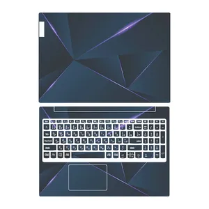 استیکر لپ تاپ توییجین و موییجین مدل هندسی 41 مناسب برای لپ تاپ لنوو ideapad l340 به همراه برچسب حروف فارسی کیبورد