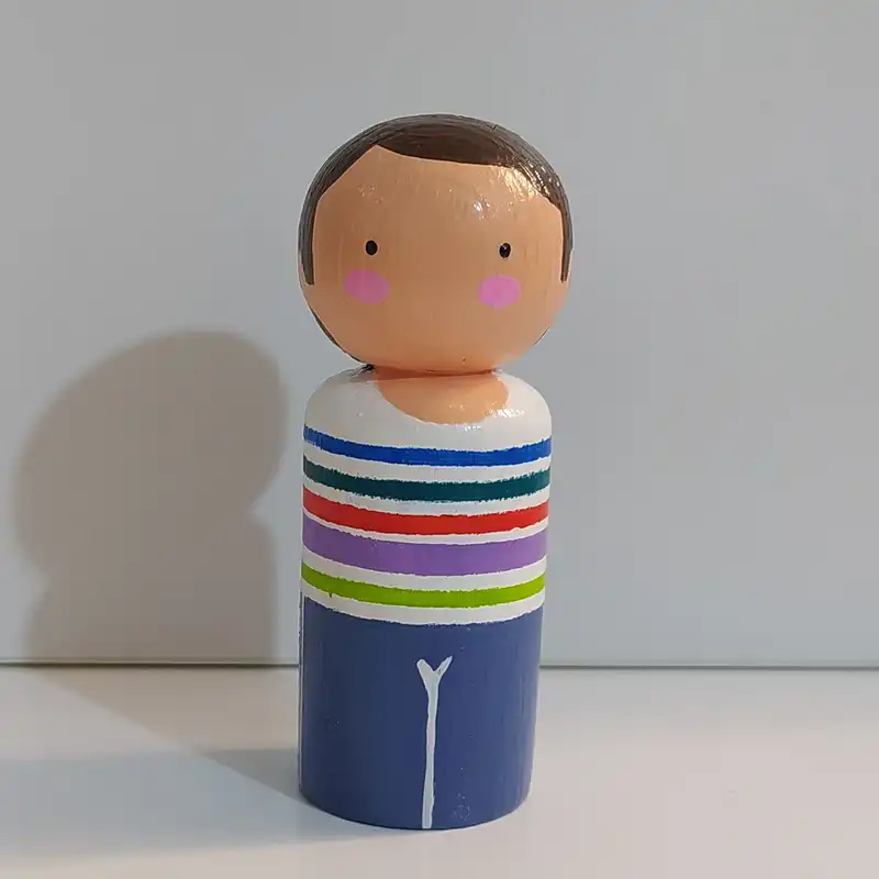 اسباب بازی چوبی مدل خانواده مجموعه 4 عددی