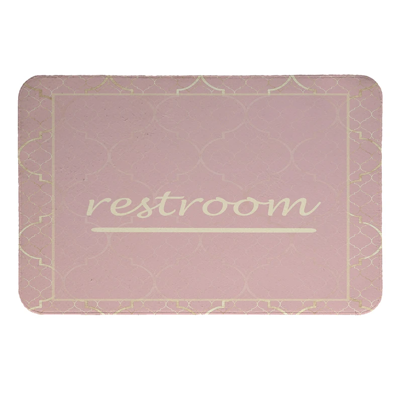   پادری  طرح Restroom کد 8689 سایز 50 × 70 سانتی متر