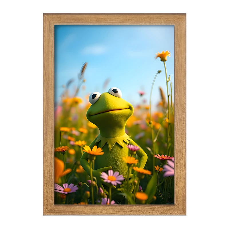 تابلو خندالو مدل کرمیت قورباغه (Kermit) کد F11670