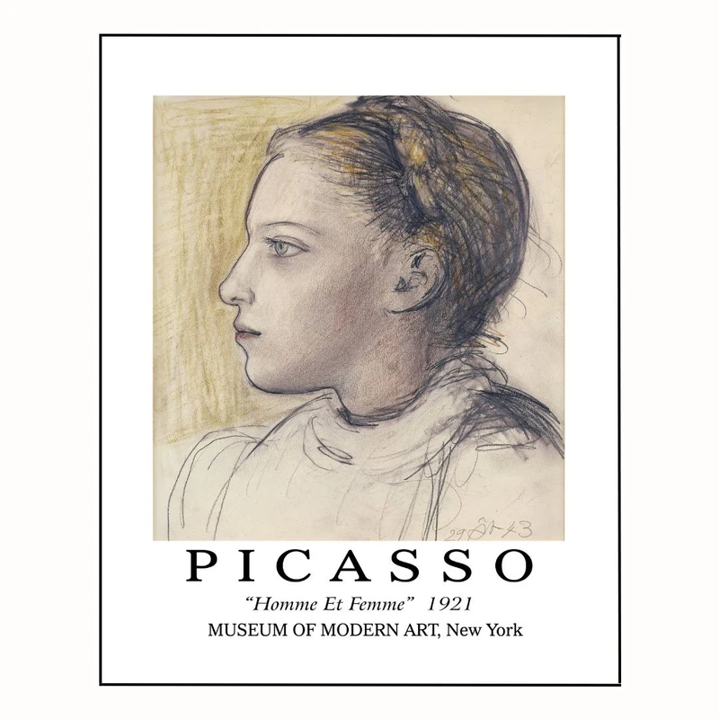 پوستر مدل آثار هنری پیکاسو-پرتره مایا  