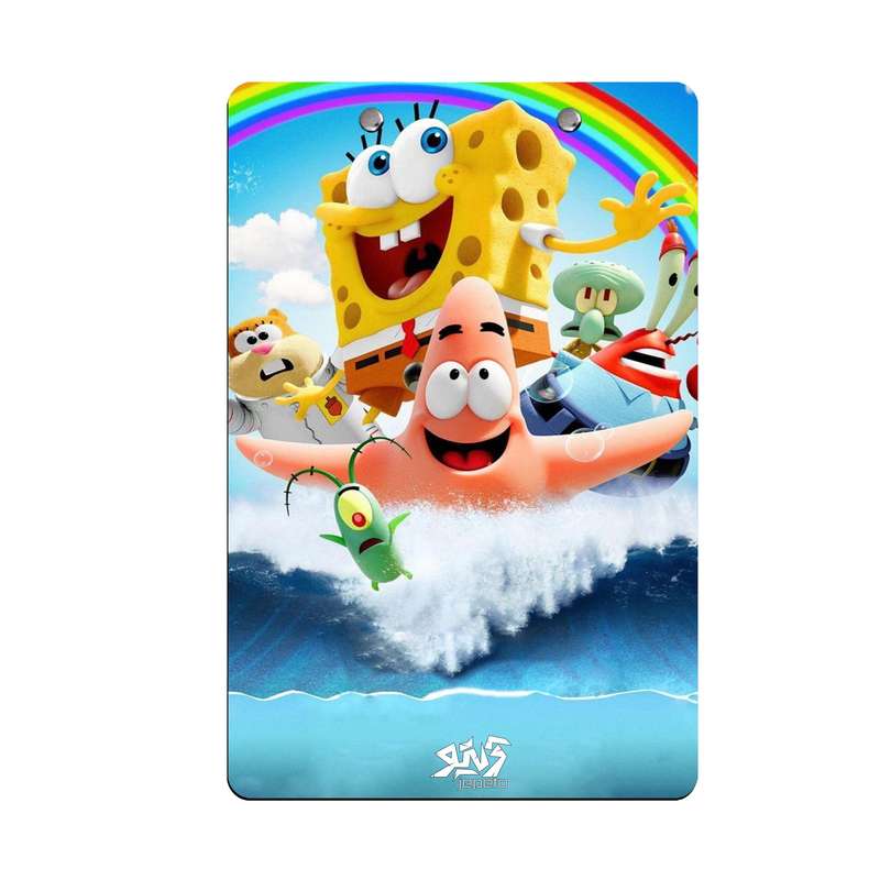 تخته شاسی ژپتو مدل باب اسفنجی کد BOB 01 سایز A4
