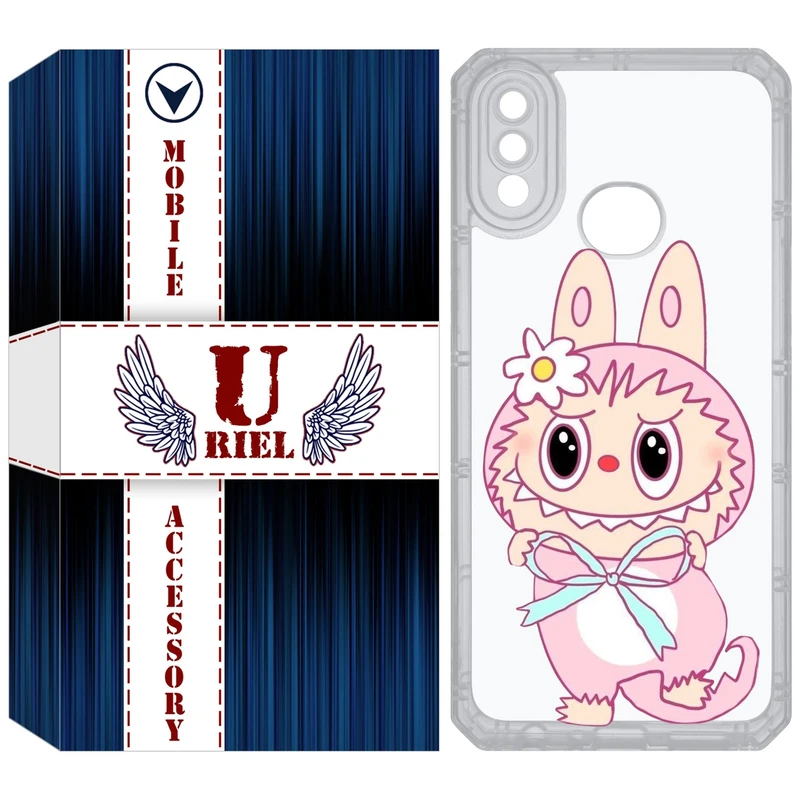 کاور یوریل مدل Clear کد 146 طرح لبوبو Labubu مناسب برای گوشی موبایل سامسونگ Galaxy A10S / M10S