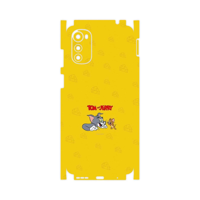 برچسب پوششی ماهوت مدل Tom and Jerry-FullSkin مناسب برای گوشی موبایل موتورولا Moto E32s