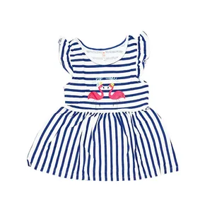 پیراهن دخترانه دفکتو مدل فلامینگو کد 0302