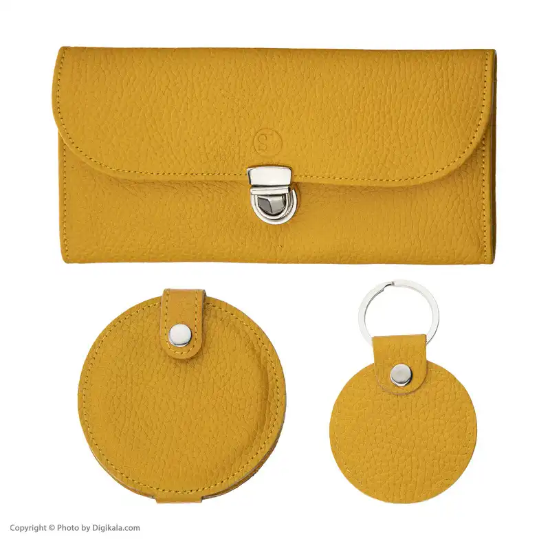 ست هدیه  چرم سون مدل S004 فلوتر