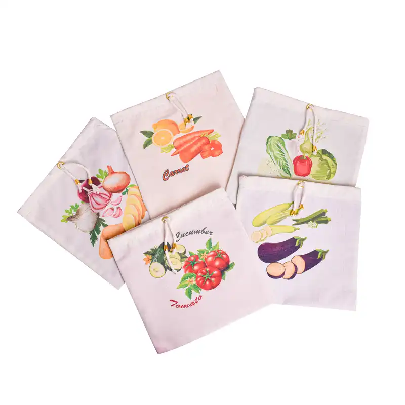 کیسه سبزی مدل میوه بسته 5 عددی