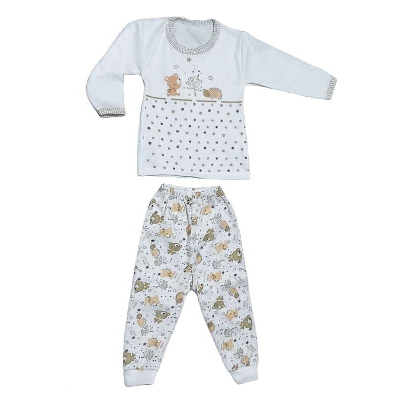 ست تی شرت و شلوار نوزادی مدل artmis 2021