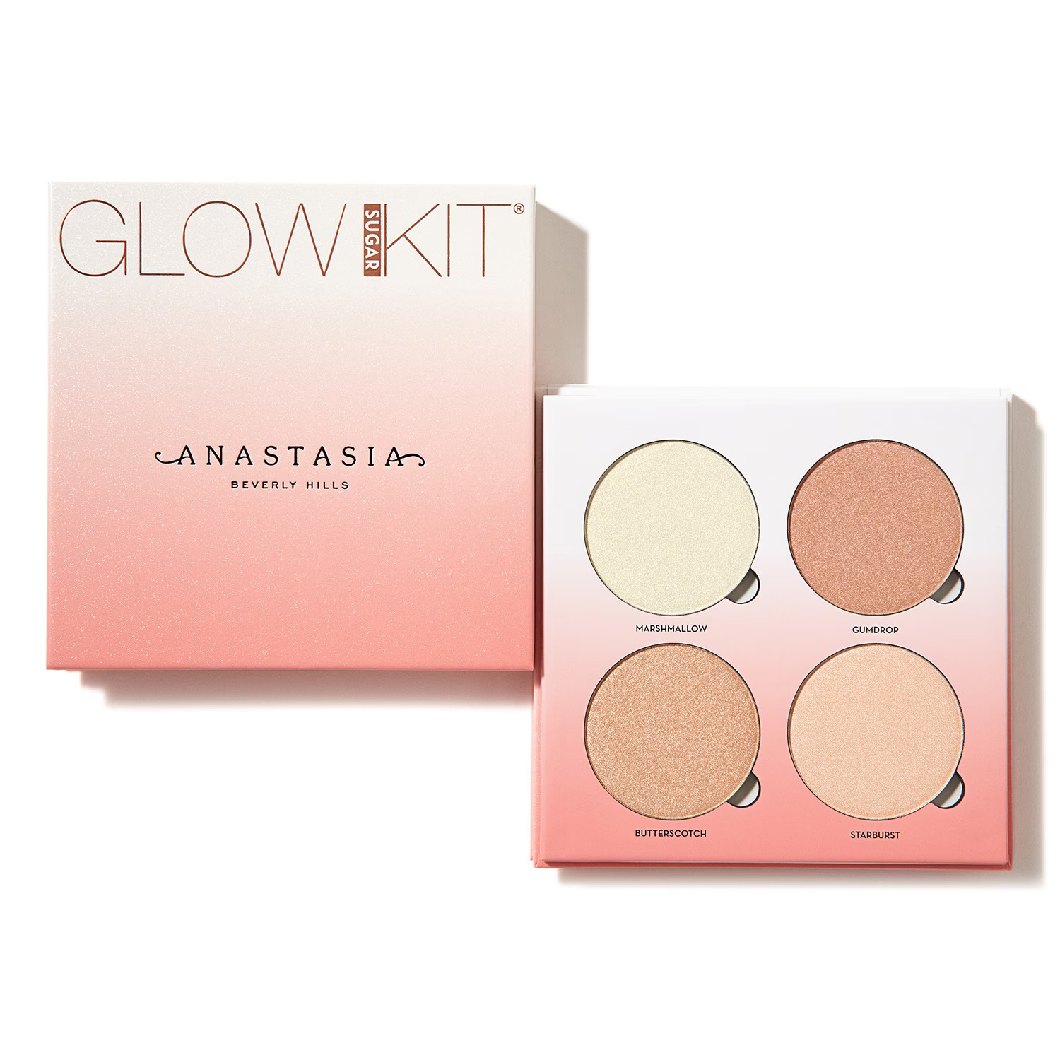 پالت هایلایتر آناستازیا مدل Glow Kit Sugar