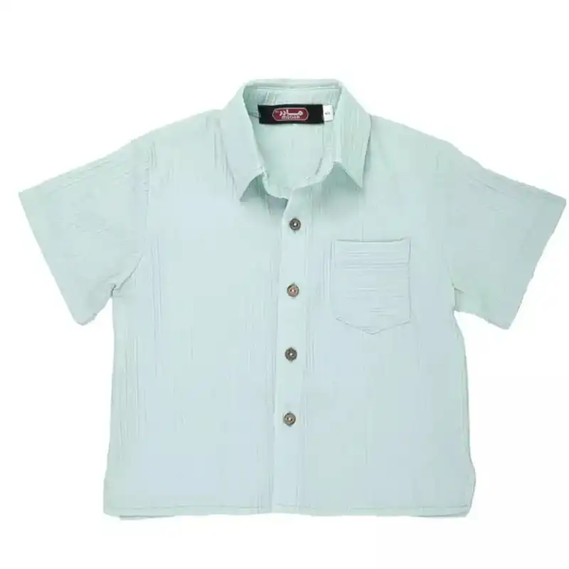 ست پیراهن و شلوارک پسرانه مدل MDSS-CG4147