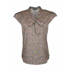 بلوز زنانه مدل یقه کرواتی 