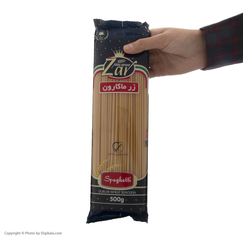 اسپاگتی قطر 2.5 زرماکارون - 500 گرم