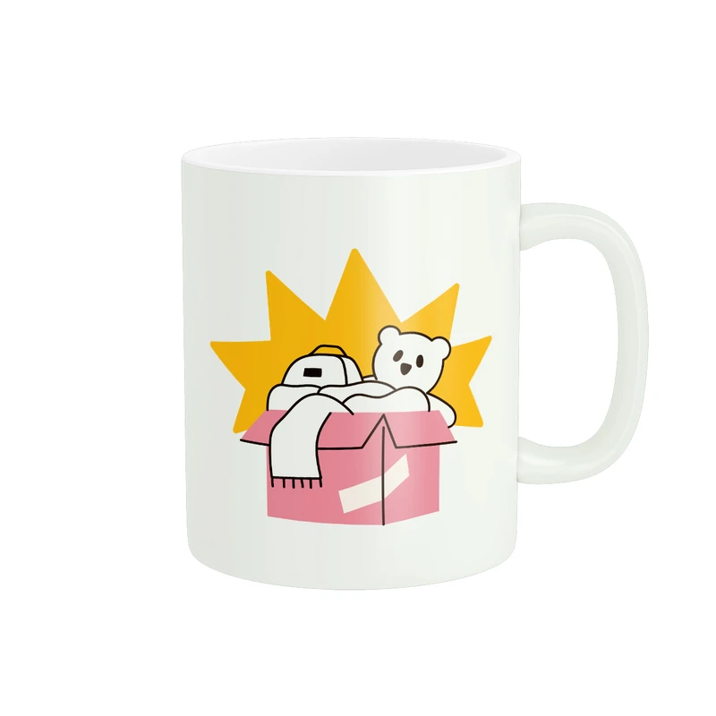 ماگ طرح عروسک خرسی کد 315