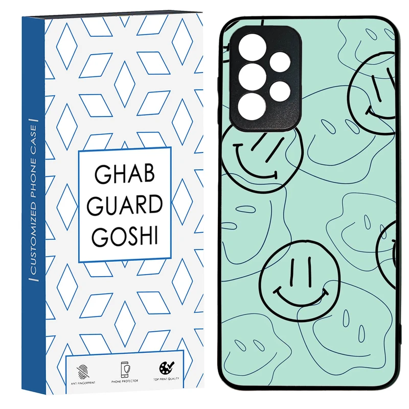 کاور قاب گارد گوشی طرح خوشحال کد TPU-245 مناسب برای گوشی موبایل سامسونگ Galaxy A73