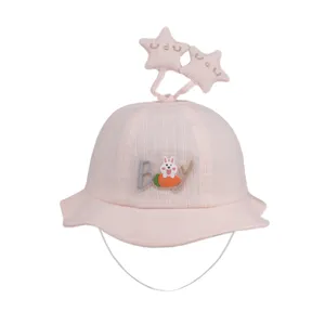 کلاه آفتابگیر بچگانه طرح ستاره کد KOB-40