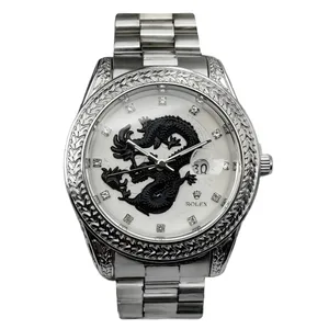 ساعت مچی عقربه‌ای مردانه رولکس مدل دراگون کد Av-R-Sl