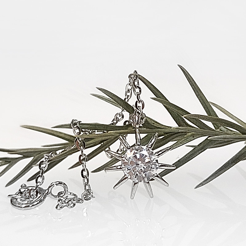 آویز ساعت نقره زنانه اقلیمه مدل wn74