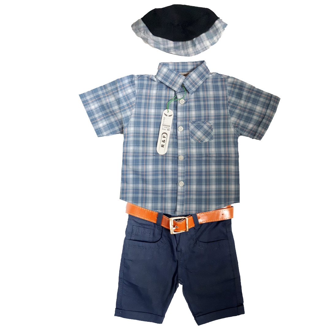 ست 3 تکه لباس پسرانه کد 77