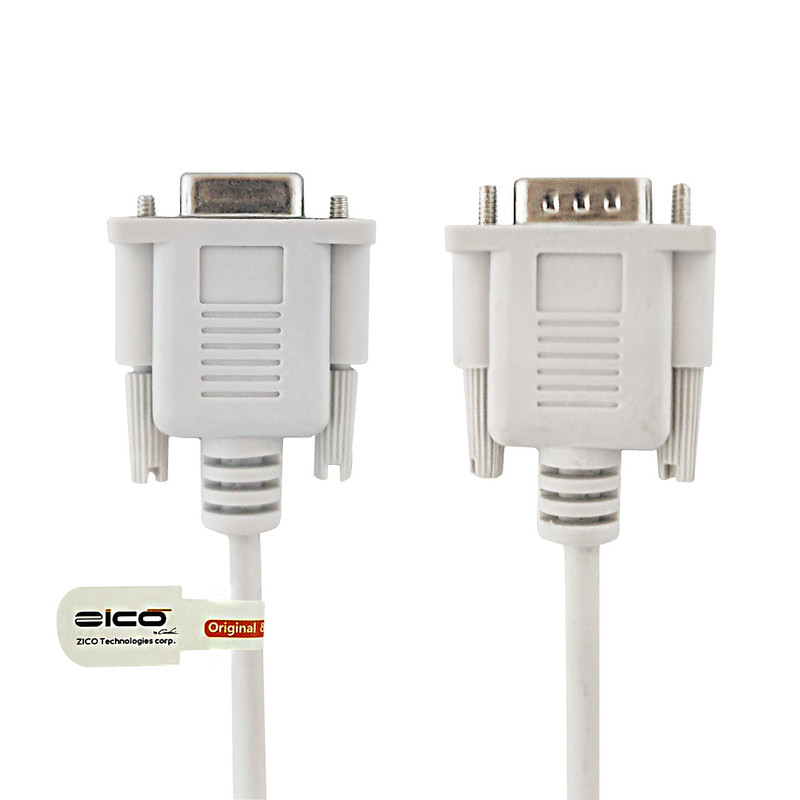 کابل افزایش طول سریال RS232 زیکو مدل FM-5 طول 5 متر