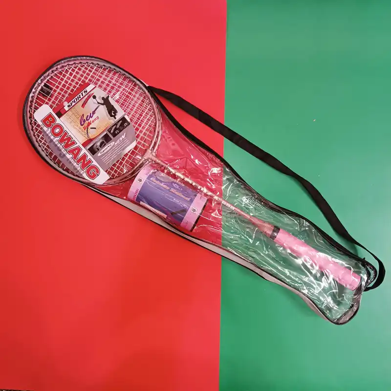 راکت بدمینتون مدل بوانگ به همراه توپ بدمینتون بسته 4 عددی