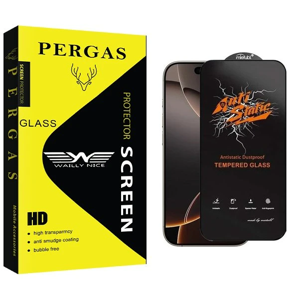 محافظ صفحه نمایش وایلی نایس مدل Pergas2 Antistatic مناسب برای گوشی موبایل اپل iPhone 16 Pro Max