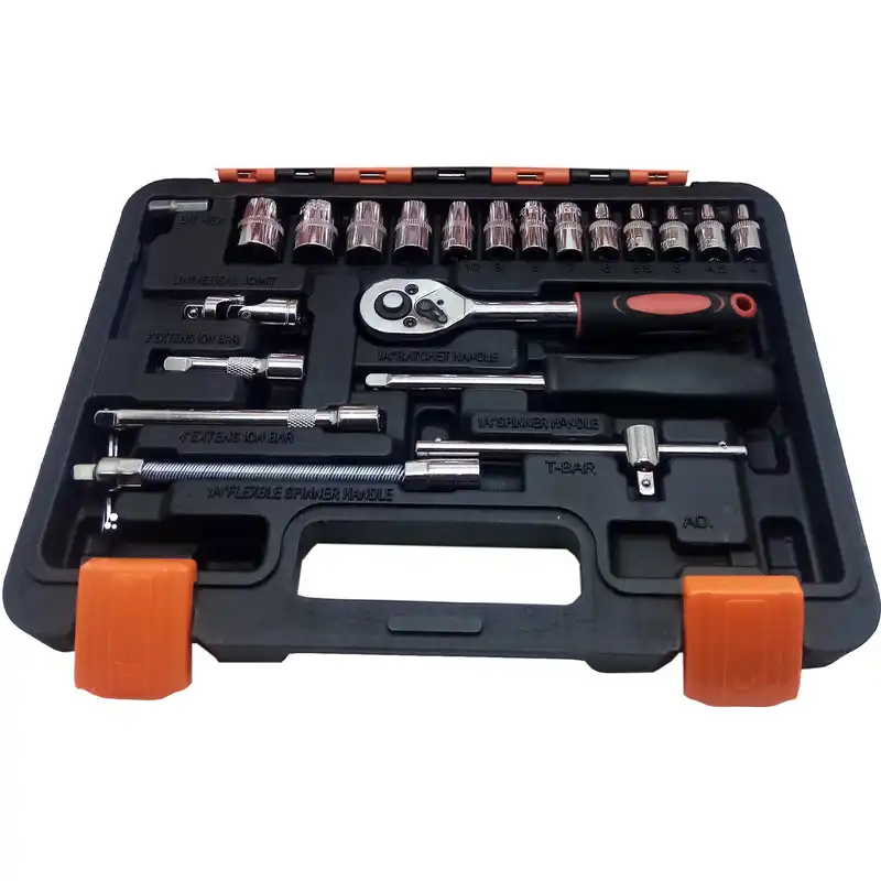 آچار بکس و سری بکس مدل DF530 مجموعه 53 عددی