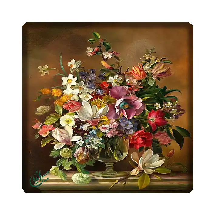 کاشی مبین ایده مدل گل kh10 کد 795