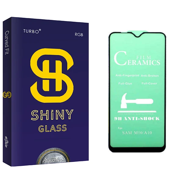 محافظ صفحه نمایش سرامیکی آتوچبو مدل Shiny Glass مناسب برای گوشی موبایل سامسونگ Galaxy A10