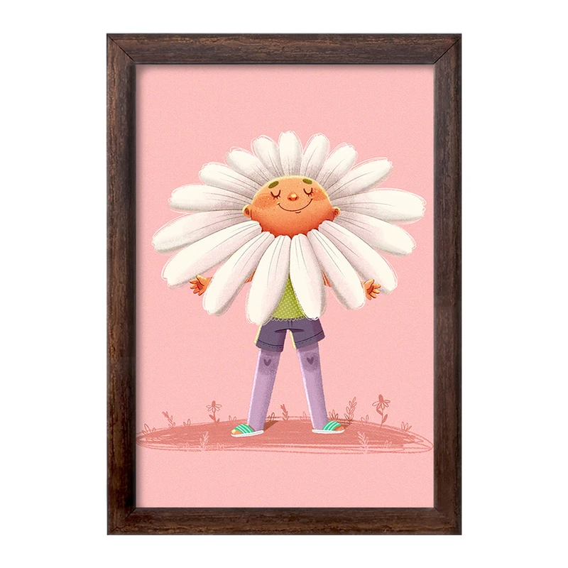 تابلو خندالو طرح دخترانه فانتزی کد 25722