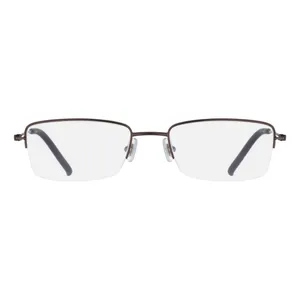 فریم عینک طبی نیم فریم دی کی ان وای مدل 0DY5647-1086 مناسب برای صورت مستطیل، مربع، مثلث، لوزی، گرد، بیضی و قلب