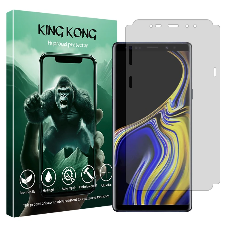 محافظ صفحه نمایش شفاف کینگ کنگ مدل Tough مناسب برای گوشی موبایل سامسونگ Galaxy Note9
