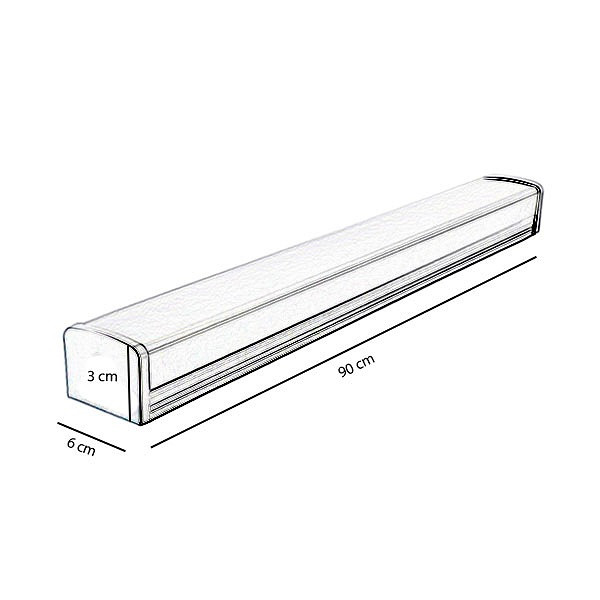چراغ ال ای دی مهتابی 90 وات آیلا مدل 90cm