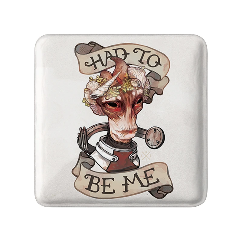 مگنت خندالو طرح بازی مس افکت (Mass Effect) مدل مربعی کد 31546