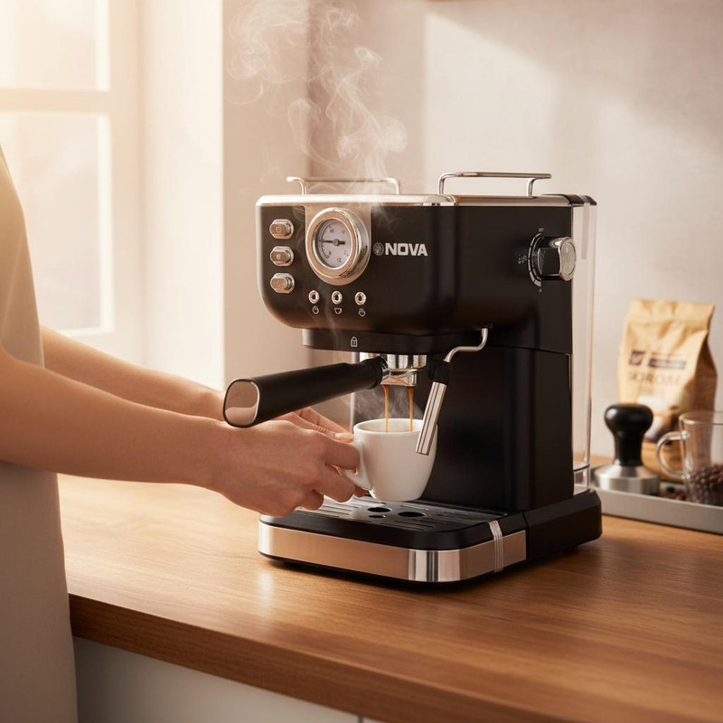 اسپرسو ساز ۱۵۰۰ میلی‌لیتر نوا مدل 183