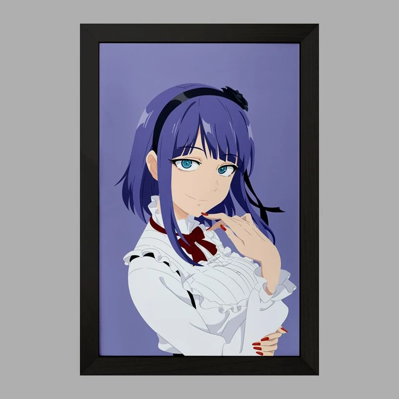 تابلو خندالو مدل شیداره انیمه داگاشی کاشی Dagashi Kashi  کد 22548